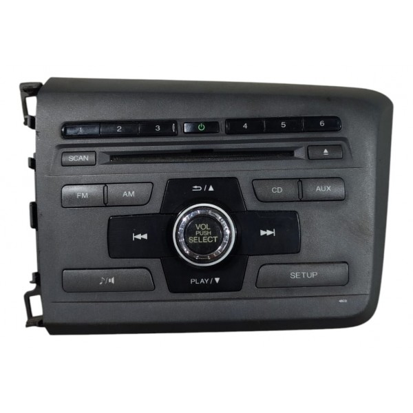 Radio Som Cd Player Honda Civic 2012\2016 39100tr0a21