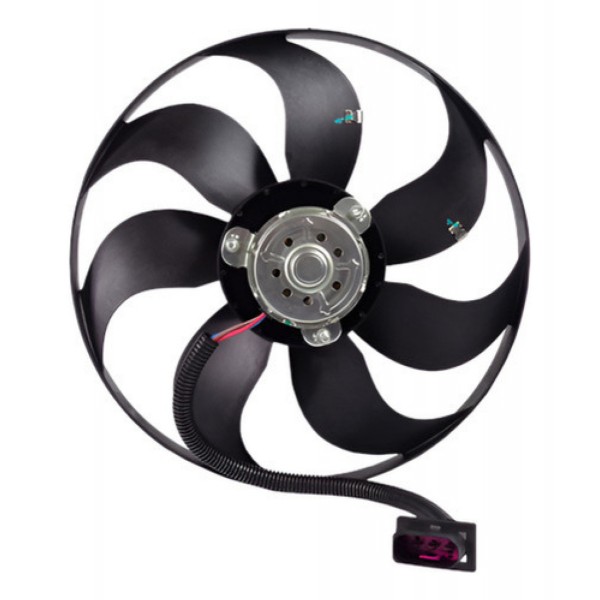 Eletroventilador Radiador Golf Audi A3 Bora Grande 7 Pás