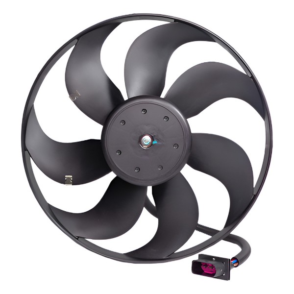 Eletroventilador Radiador Golf Audi A3 Bora Grande 7 Pás