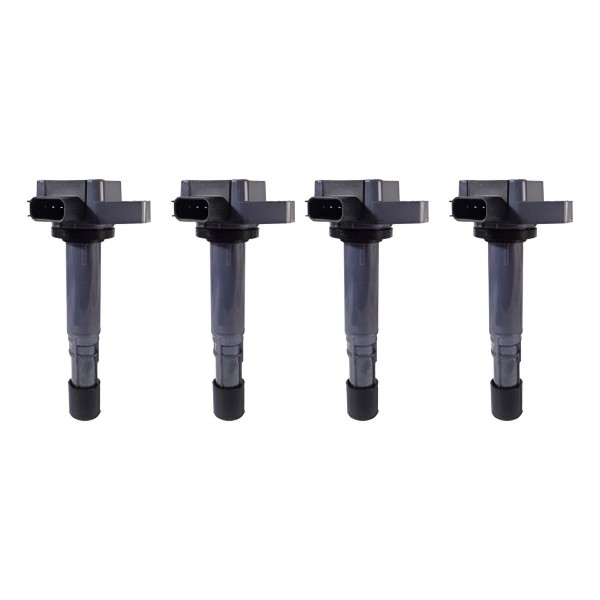 Kit 4 Bobina Ignição Honda Civic 1.7 16v 2001 2002 2003 2006