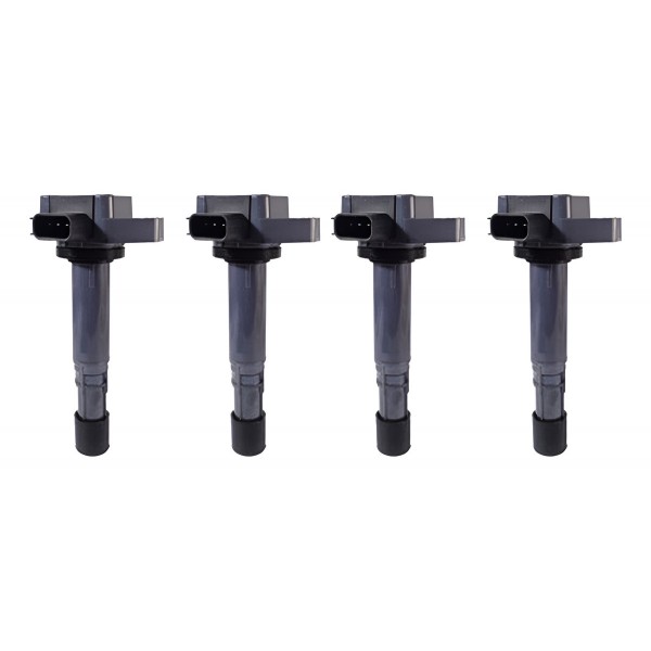 Kit 4 Bobina Ignição Honda Civic 1.7 16v 2001 2002 2003 2006