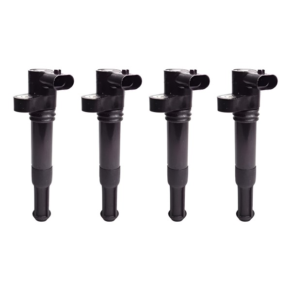 Kit 4 Bobina De Ignição Fiat 500 1.4 2008 A 2019 - 4677728