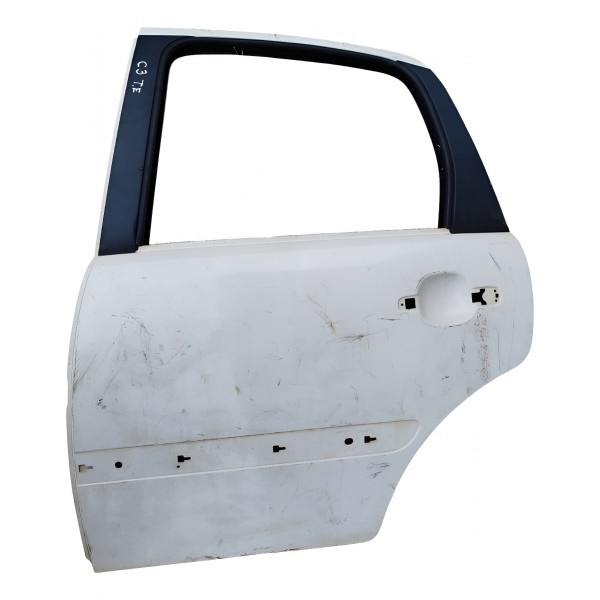 Porta Traseira Esquerda Citroen C3 2008 A 2012