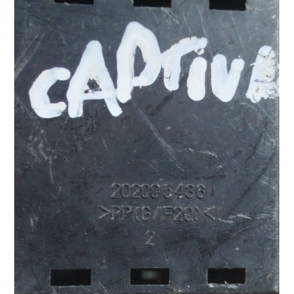 Comando Vidro Dianteiro Esquerdo Gm Captiva 2008 A 2012