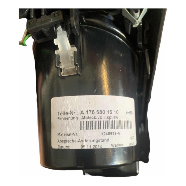 Porta Copos Mercedes A200 A250 2014 2015 2016