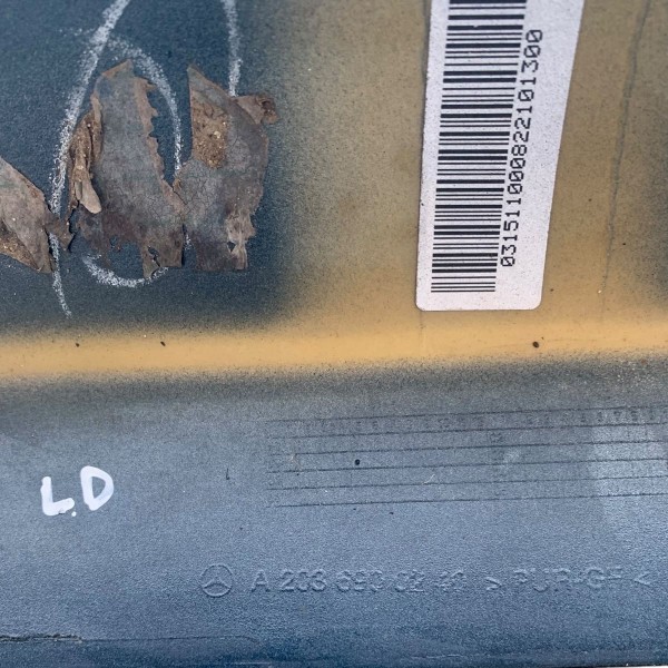 Spoiler Lateral Direito Mercedes C180 2002 2003 2004