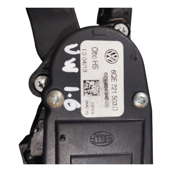 Pedal Eletrônico Acelerador Gol G5 G6 Fox 6qe721503d