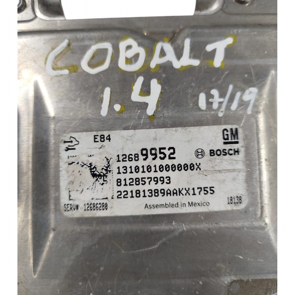 Módulo Injeção Eletronica Cobalt 1.4 2017/2019 12689952
