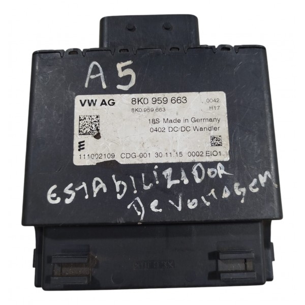 Módulo Estabilizador Voltagem Audi A5 2013 A 2018 8k0959663