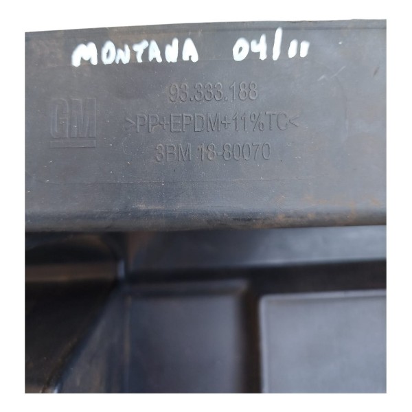 Parachoque Traseiro Gm Montana 2003/2011 93333188
