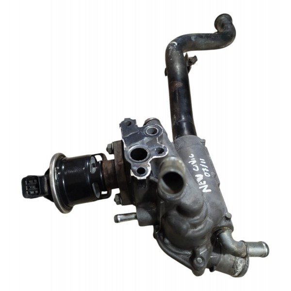 Carcaça Válvula Termostática Egr New Civic 2007 A 2011