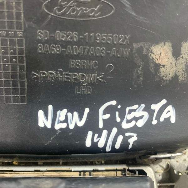 Moldura Comando Ar Condicionado New Fiesta 1.6 2014 A 2017