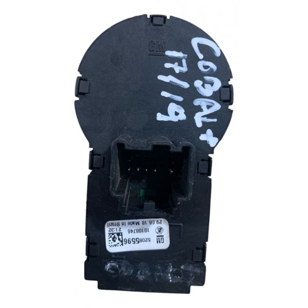 Botão Interruptor Farol Gm Cobalt Ônix Prisma 2017/2020