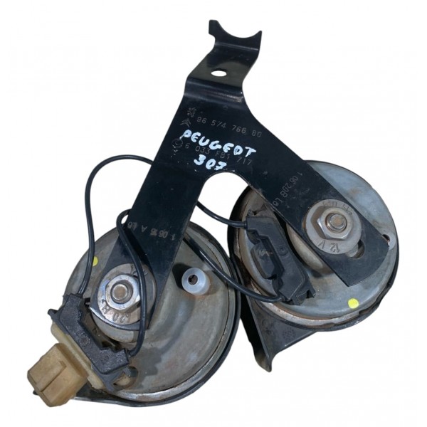 Par Buzina Peugeot 307 Citroen C4 Lounge 2010 A 2015 Origina