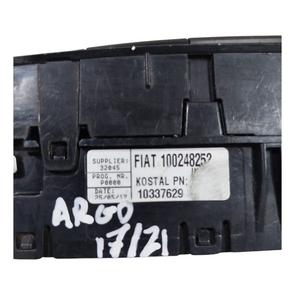 Botão Painel Comando Alerta Fiat Argo 2017/2021 100248253