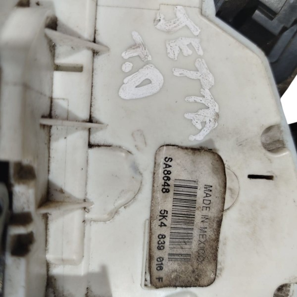 Fechadura Porta Traseira Direita Vw Jetta 2013 A 2018 Orig