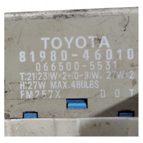 Caixa Fusivel Toyota Rav4 2.4 2007 A 2012 8198046010