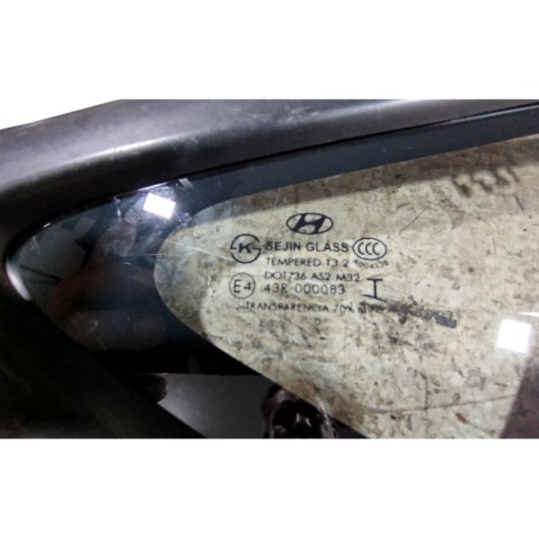Vidro Lateral Fixo Traseiro Esquerdo Ix35 2012 A 2015