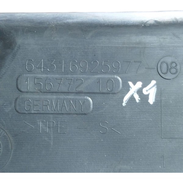 Dreno Água Painel Corta Fogo Bmw X4 2015 6431692597708