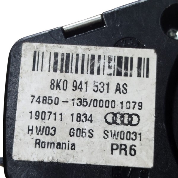 Chave De Luz Audi A5 2010 A 2015 8k0941531as Original