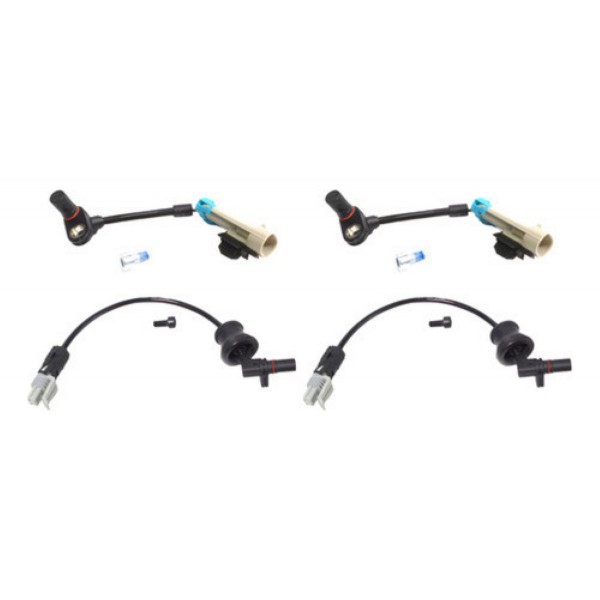 Kit C/ 4 Sensor De Freio Abs Captiva Dianteiro Traseiro
